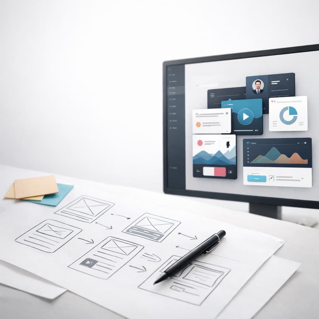 Mobile app interaction design
